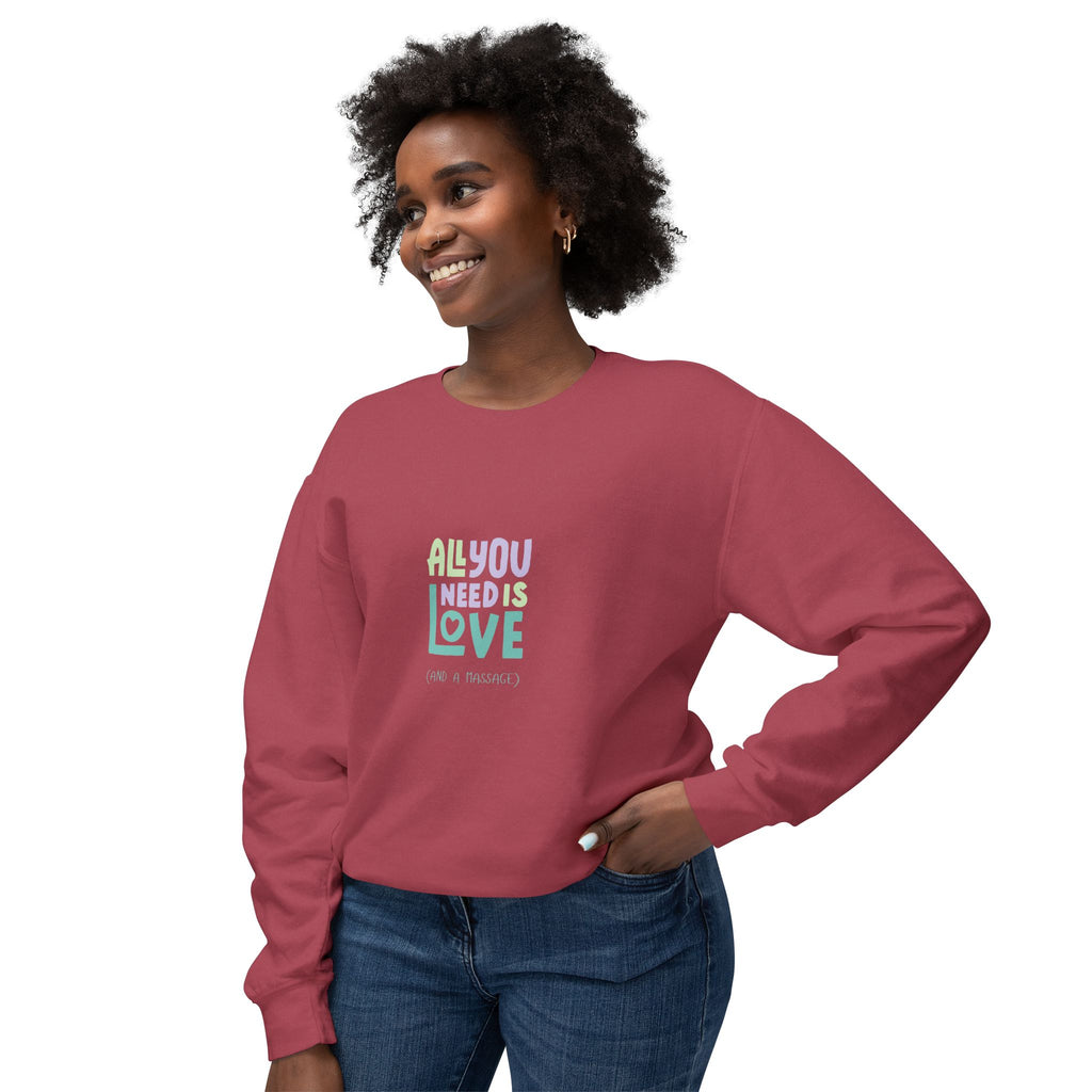 All You Need Is Love Crewneck Sweatshirt