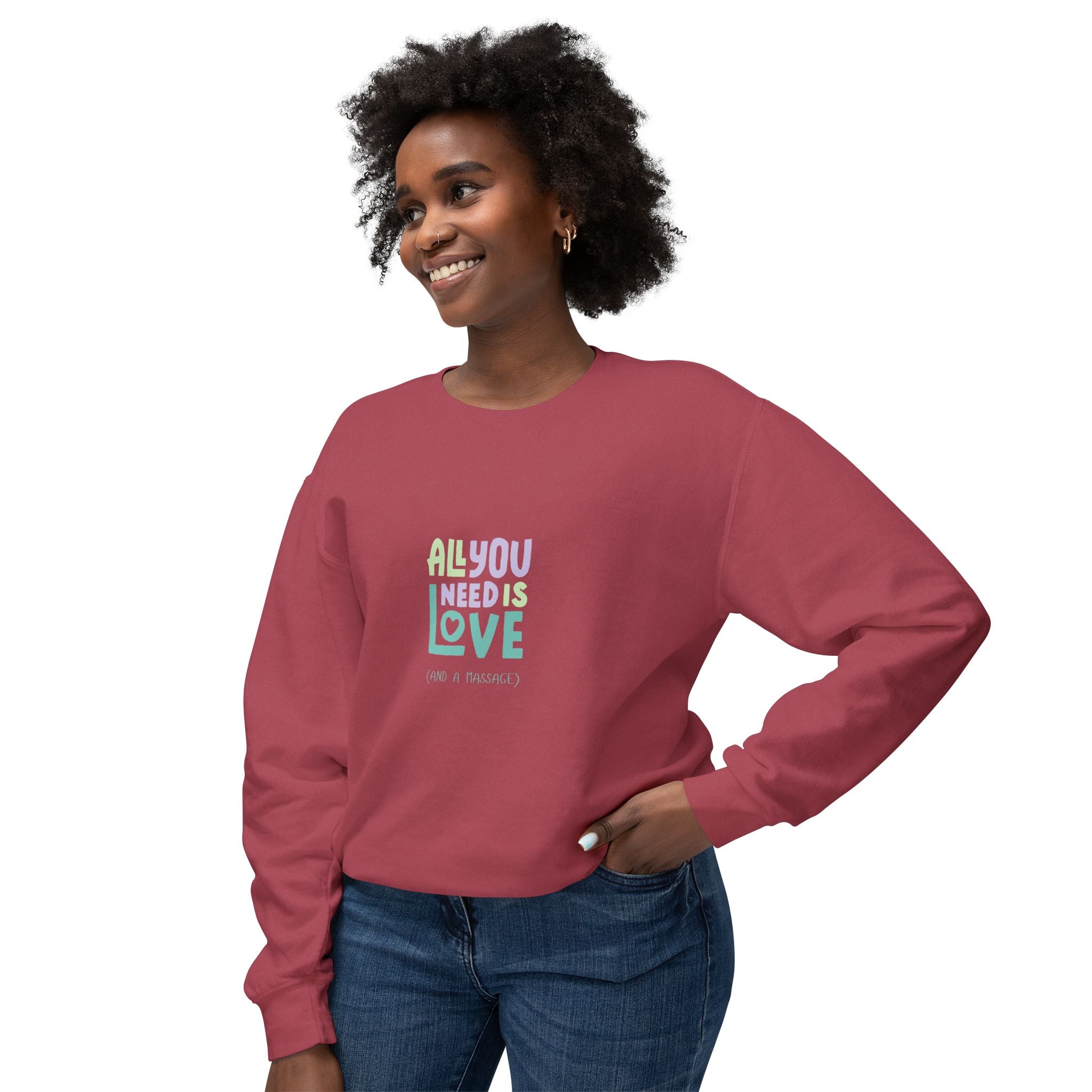 All You Need Is Love Crewneck Sweatshirt