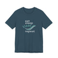 Eat Sleep Float Repeat Short Sleeve Tee