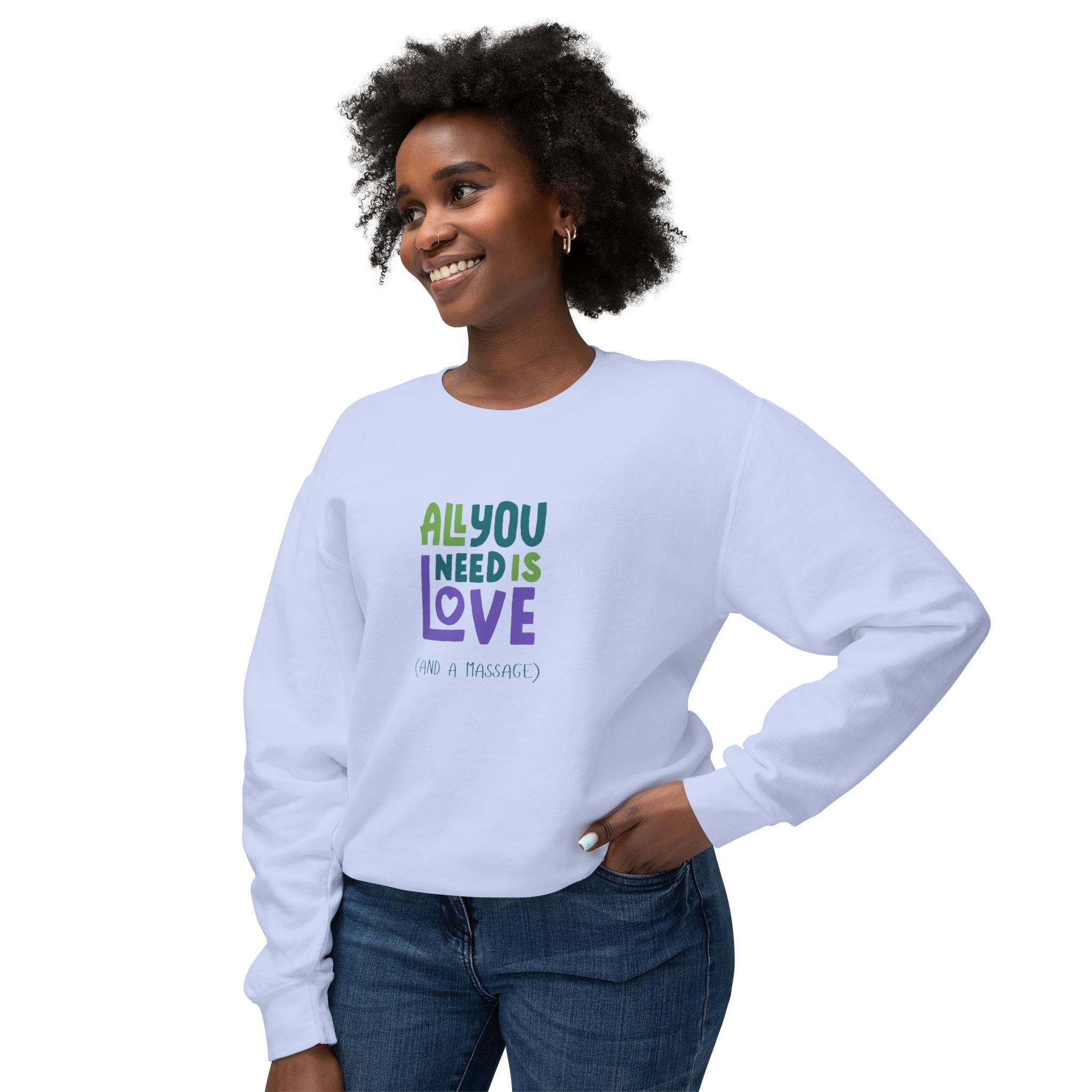 All You Need Is Love Crewneck Sweatshirt