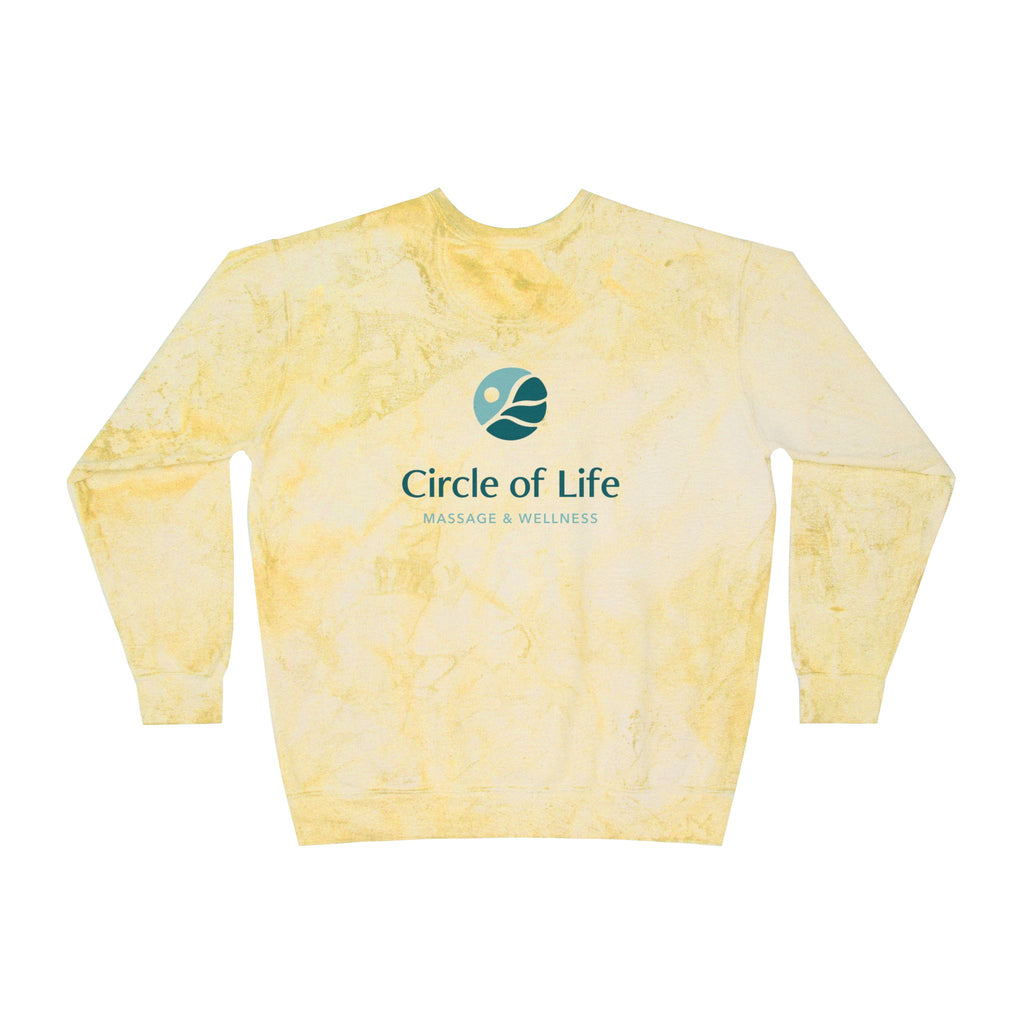 All You Need Is Love Tie-Dye Crewneck Sweatshirt –