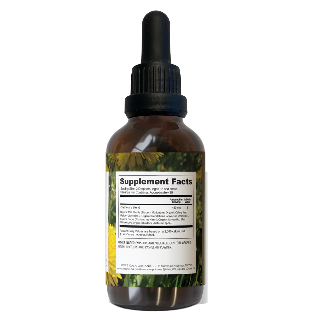 Liver Support Tincture 2oz image 1